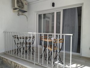Terrasse de l'appartement à louer aux Gavines Av Valira à Empuriabrava