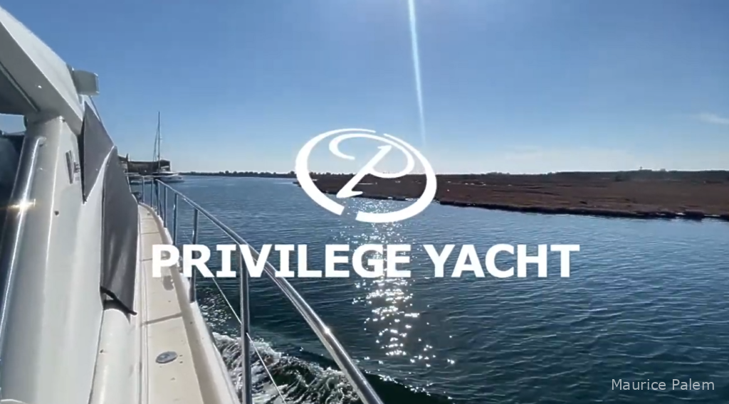 Logo de Privilege Yacht, entreprise nautique d’Empuriabrava.